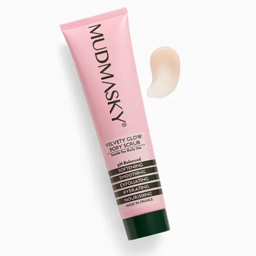 Mudmasky Velvety Glow Body Scrub - new